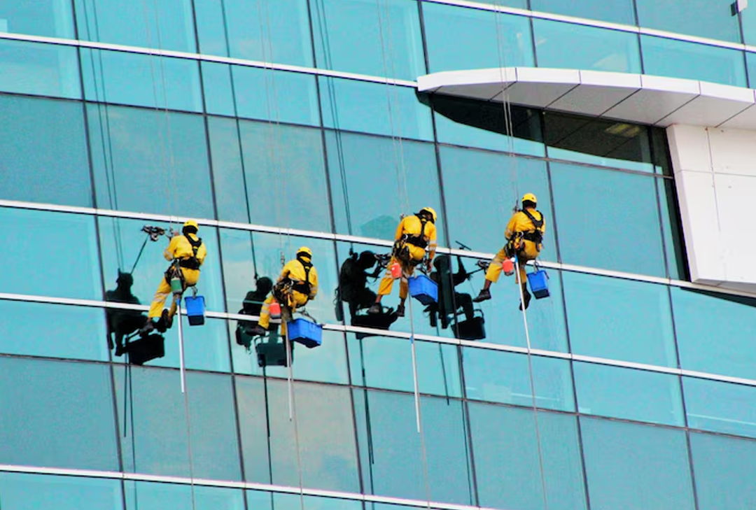 7- Glass Facade Cleaning