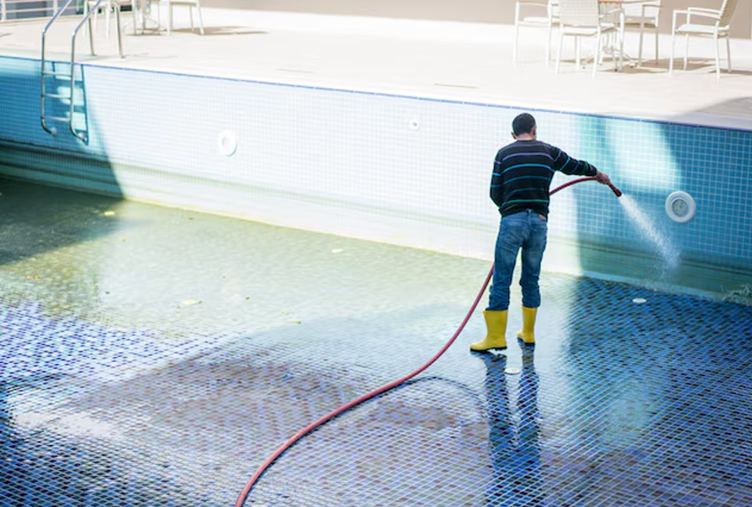 8- Swimming Pool Cleaning