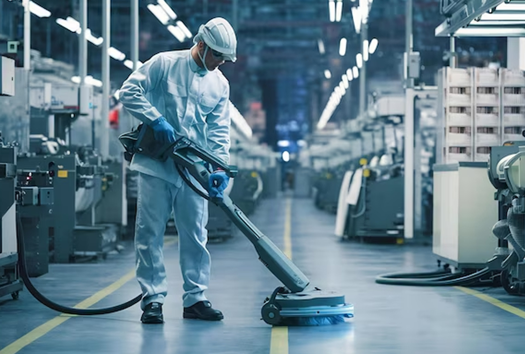 9- Factory Cleaning