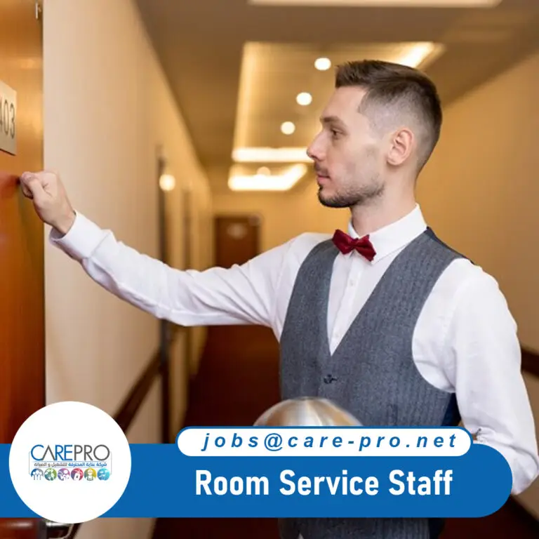 3- Room Service Staff